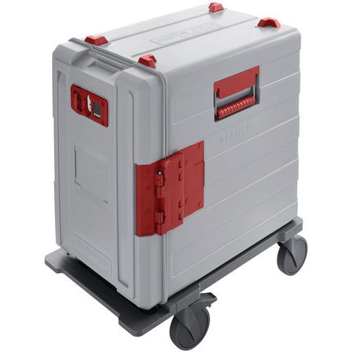 Conteneur de transp repas Poly chauffant 620 KBUH-F goulotte condensat