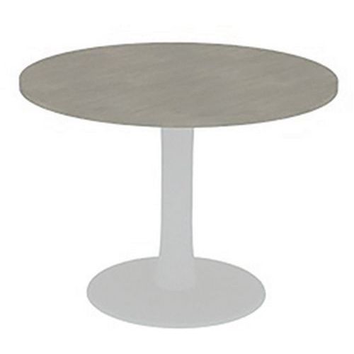 Table de réunion avec plateau ronde diamètre 100 cm - Quadrifoglio