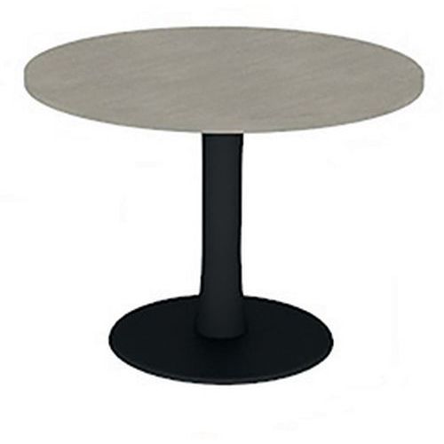Table de réunion avec plateau ronde diamètre 100 cm - Quadrifoglio