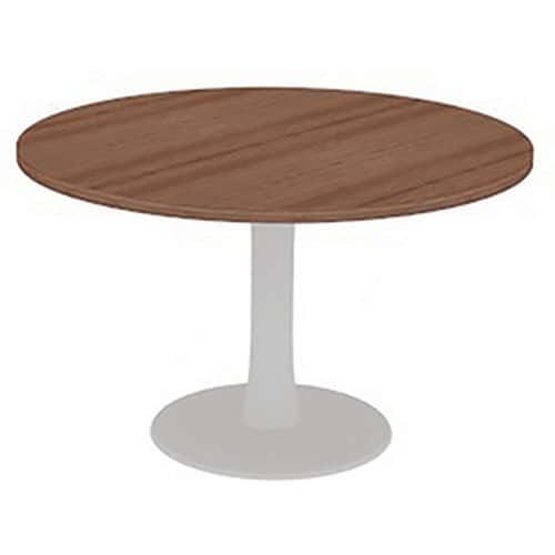 Table de réunion avec plateau ronde diamètre 120 cm - Quadrifoglio