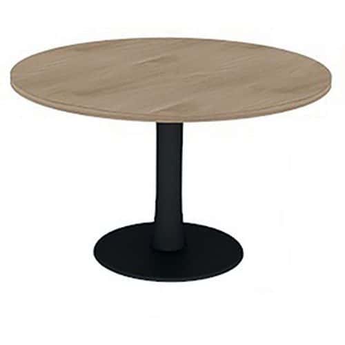 Table de réunion avec plateau ronde diamètre 120 cm - Quadrifoglio