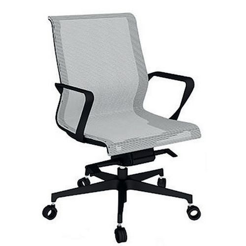 Fauteuil bas Dinamica MEC03 structure en nylon noir - Quadrifoglio