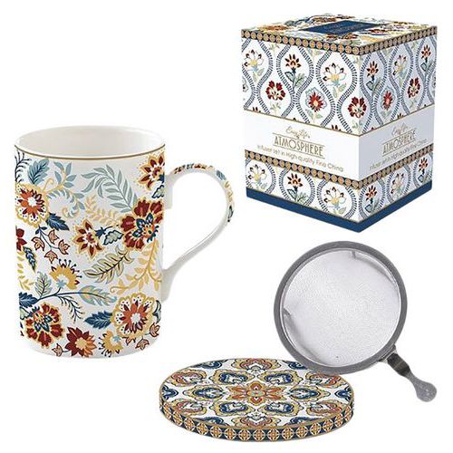 Coffret tisanière Cachemire - Coffee Mania Coffret tisanière Cachemire - Coffee Mania