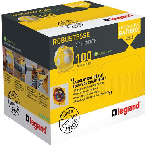 LEGRAND - Distributeur de 100 boîtes cloisons sèches
