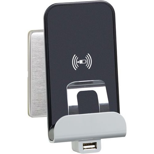 LEGRAND - Kit chargeur à induction+module de charge USB/charge rapide LEGRAND - Kit chargeur à induction+module de charge USB/charge rapide