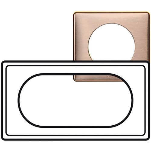 LEGRAND - Plaque copper à associer diam. 53,6 mm