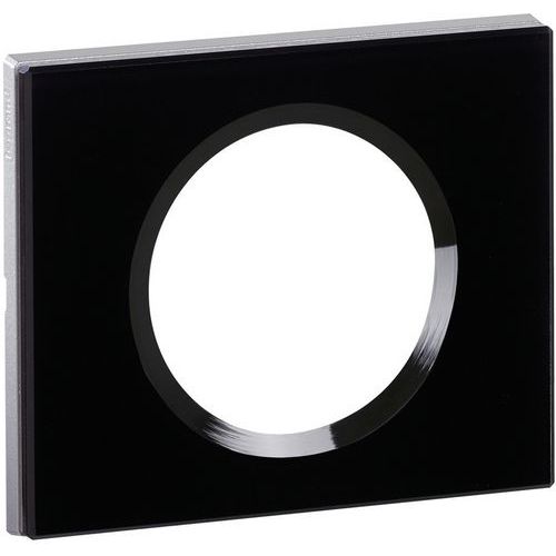 LEGRAND - Plaque verre piano diam. 53,6 mm à clipser
