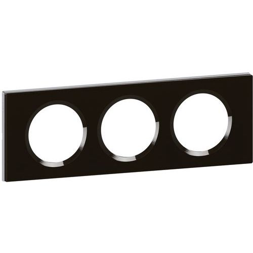 LEGRAND - Plaque verre piano diam. 53,6 mm à clipser