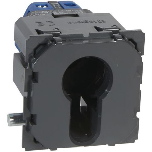 LEGRAND - Poussoir à clé 3 positions à équiper du barillet