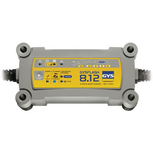 Chargeur de batteries GYSFLASH 8.12