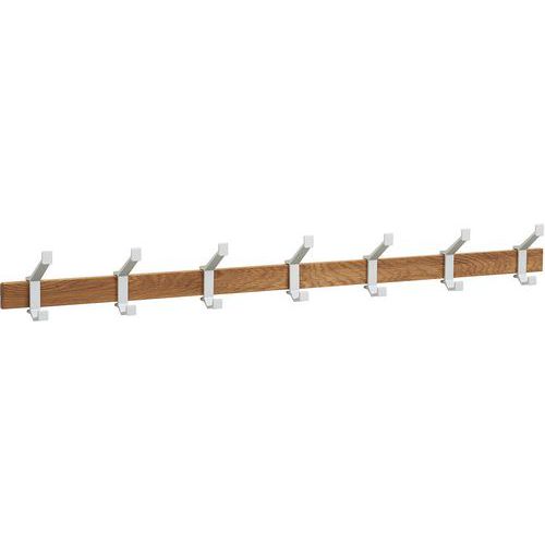 Portemanteau mural Bois-Argent - Gardelux Portemanteau mural Bois-Argent - Gardelux