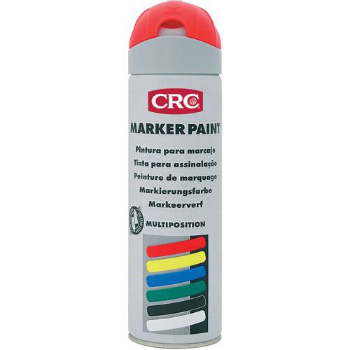 Aerosol de marquage temporaire - Marker Paint - 650 mL brut - CRC