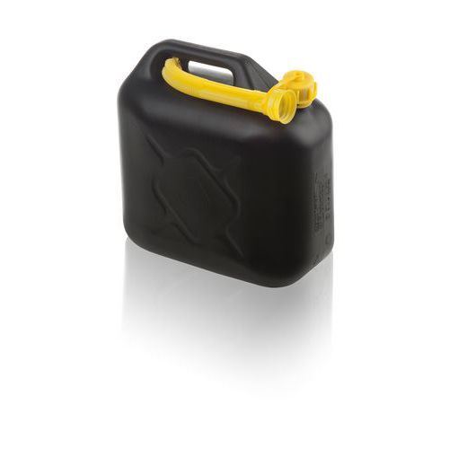 Bidon de carburant en plastique