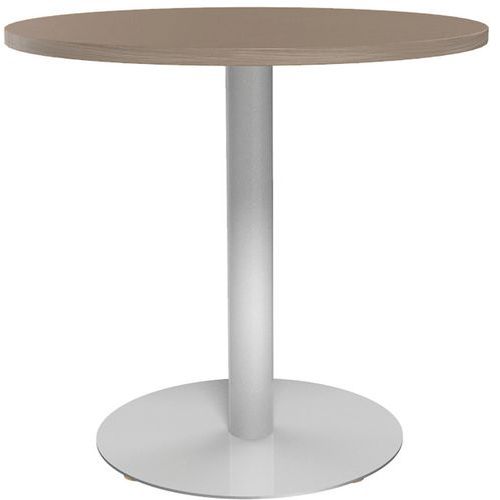Table de réunion ronde 80cm pied tulipe