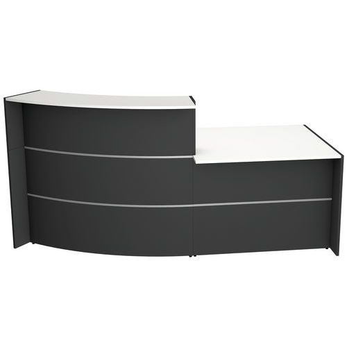 Banque d'accueil avec module Bari