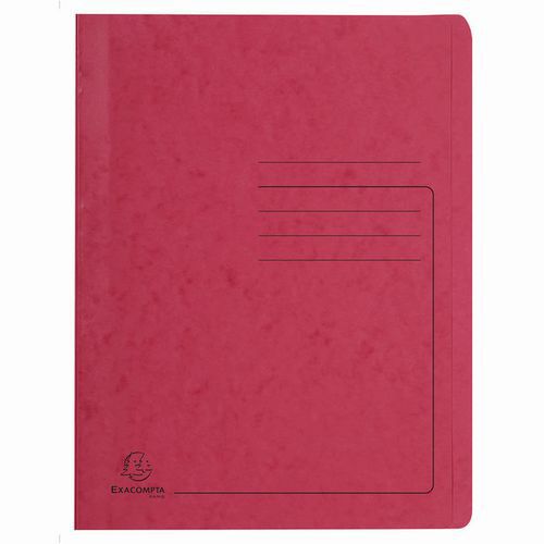 Lot de 25 Chemises à lamelles rigide format A4 - Exacompta