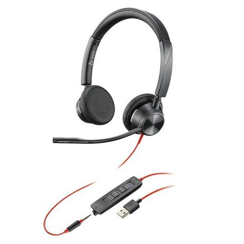 Micro-casque Blackwire 3320, USB-A - POLY
