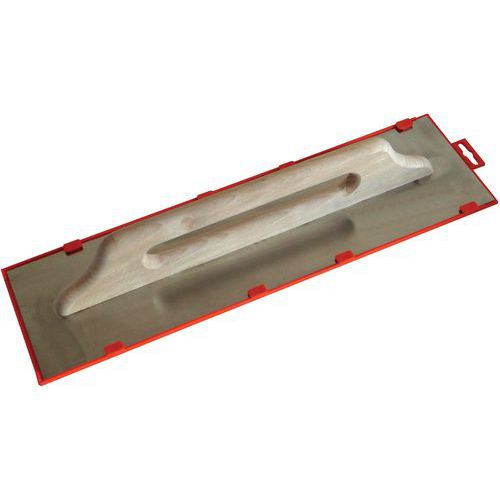 Platoir suisse lame biseautée poignée 2 mains bois - Mondelin Platoir suisse lame biseautée poignée 2 mains bois - Mondelin