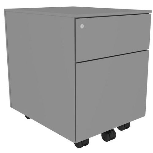 Caisson mobile métal 2 tiroirs Buronomic