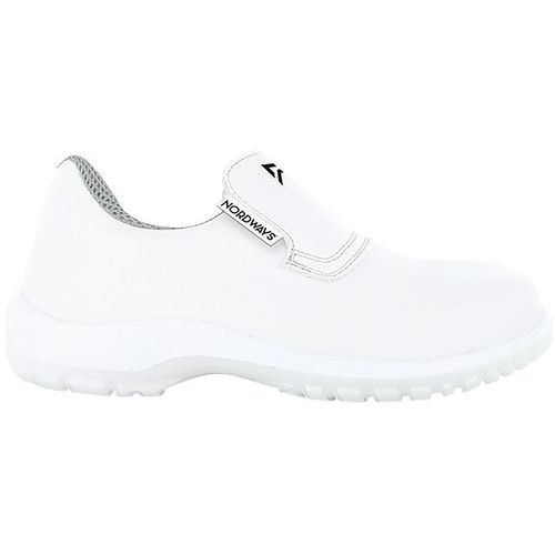 Mocassin de sécurité cuisine haut de gamme S3 SRC blanc Dan - Nordways