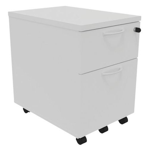 Caisson mobile bois 2 tiroirs Buronomic Caisson mobile bois 2 tiroirs Buronomic