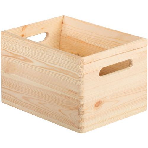 Caisse de rangement bois - Longueur 200 à 600 mm