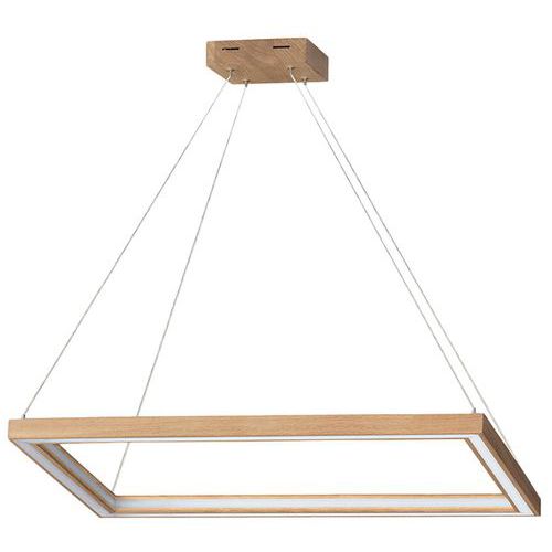 Suspension en chêne huilé-rectangle contemporain-Legno Suspension en chêne huilé-rectangle contemporain-Legno
