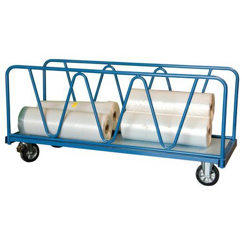 Chariot long 2 ridelles tubes - 1200 kg - FIMM