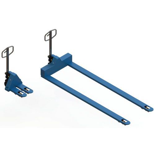 Transpalette manuel fourches longues - Force 2000kg  - FIMM