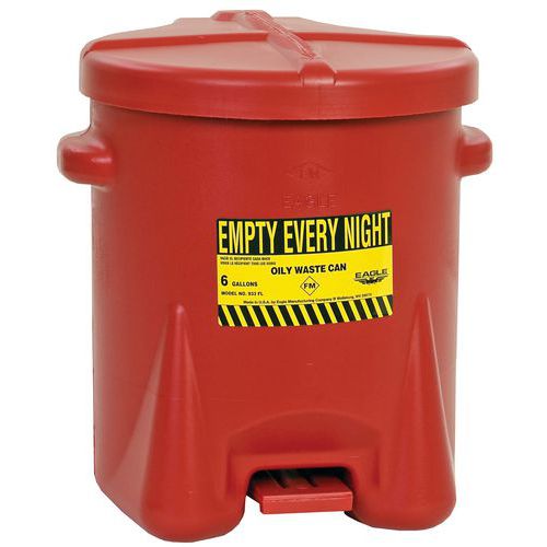 Bidons pour déchets Poly - Eagle