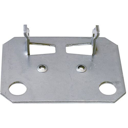 Platine de pied d'échelle - Simple ancrage - Schulte