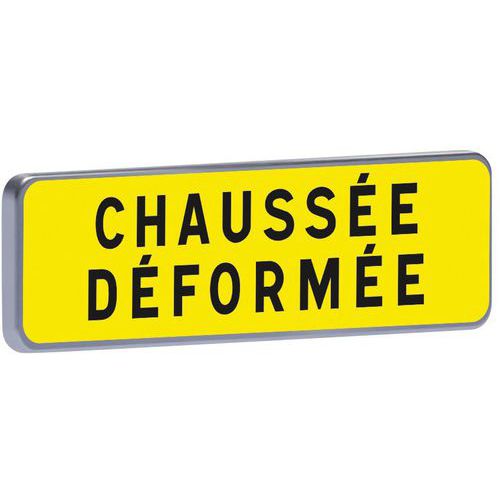 Panonceau KM9 Chaussée déformée - Taliaplast