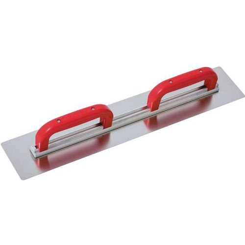 Platoir lisse inox - Monture aluminium - Taliaplast