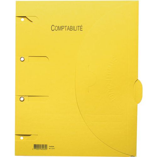 Chemise Smartfolder - Comptabilité - A4 - Djois Made By Tarifold Chemise Smartfolder - Comptabilité - A4 - Djois Made By Tarifold