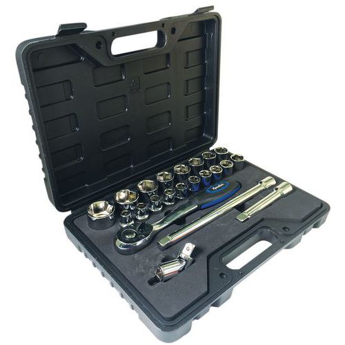 Coffret 22 outils 1/2 - Manutan Coffret 22 outils 1/2 - Manutan