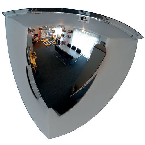 Miroir de surveillance coupole 90° - Dancop