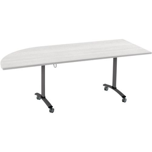 Table plateau stratifié Axe angle à gauche - Manutan Expert