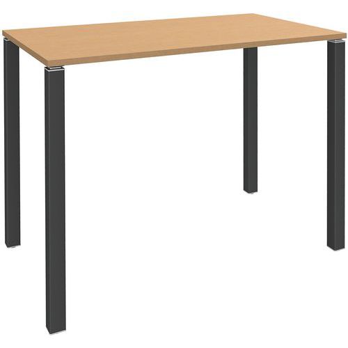 Table haute Gaya 4 pieds L140xH105xP60cm