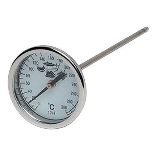 Thermomètre de friture sonde cadran diam. 5 cm, de 0 à 300 C