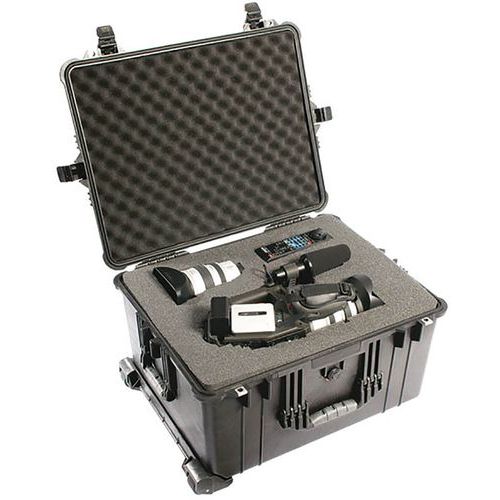 Valise de protection étanche noire Peli Case 1620