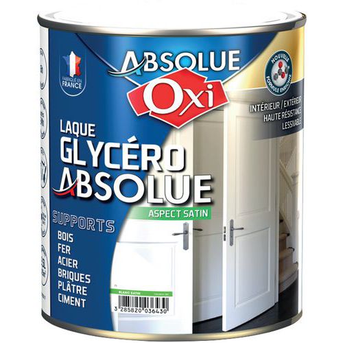 Laque absolue blanc brillant - Oxi Laque absolue blanc brillant - Oxi