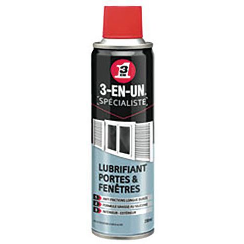 Lubrifiant au silicone pour portes et fenêtre - 3-en-un Lubrifiant au silicone pour portes et fenêtre - 3-en-un