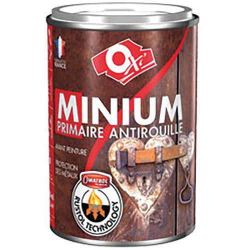 Primaire antirouille Minium - Oxi