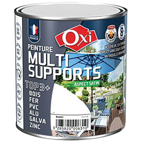 Peinture TOP 3 bois fer pvc satin - Oxi