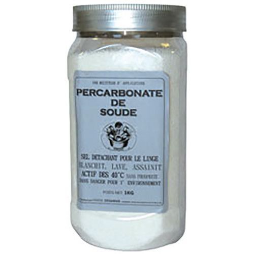 Granulés blancs de percarbonate de soude