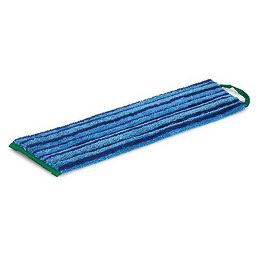 Frange en microfibre avec bande de récurage bleu - Greenspeed Frange en microfibre avec bande de récurage bleu - Greenspeed