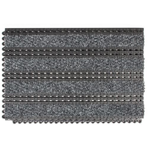 Lot de 2 tapis d'accueil dalles emboîtables - Premier Plus - Coba Lot de 2 tapis d'accueil dalles emboîtables - Premier Plus - Coba