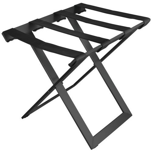 Rack en métal design noir - JVD
