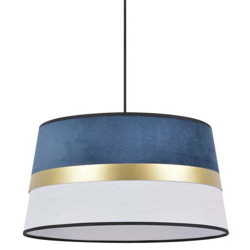 Suspension tambour composée de 3 coupes coton et velours