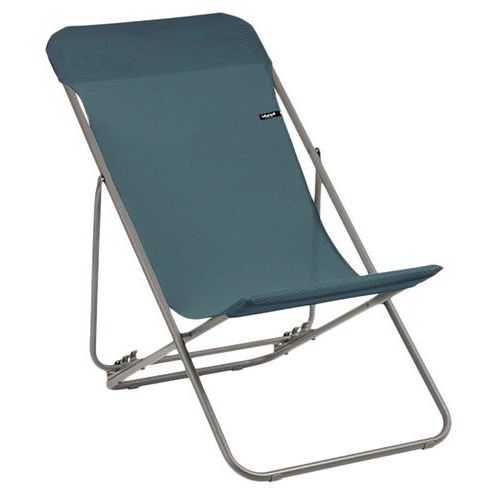 Lot de 2 transats Helio acier largeur 56 cm Lafuma Mobilier